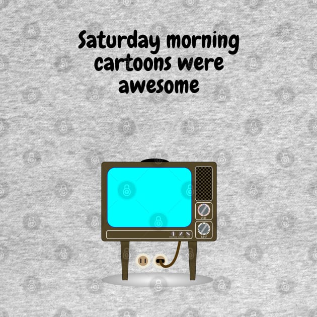 Saturday Morning Cartoons by Said with wit